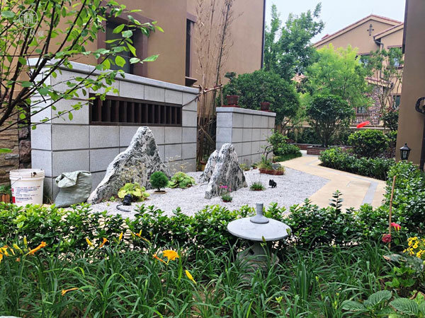 蘭亭景觀庭院設計更專業：雨停地干，快速排水